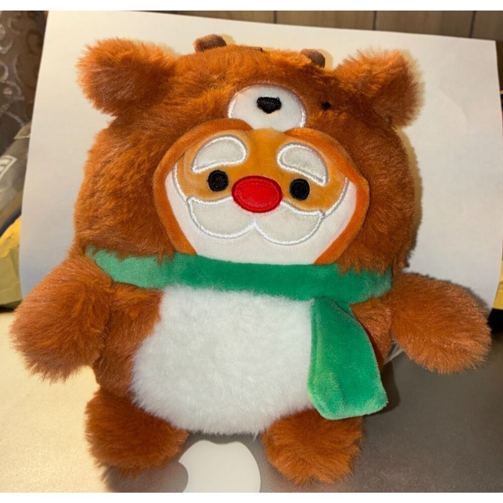 Squishy-Ishies RINCO Santa Claus Bear 8" Plush Christmas BST17 Rhode Island